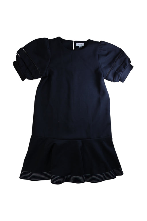 A Navy Short Sleeve Dresses from REISS in size 12Y for girl. (Front View)