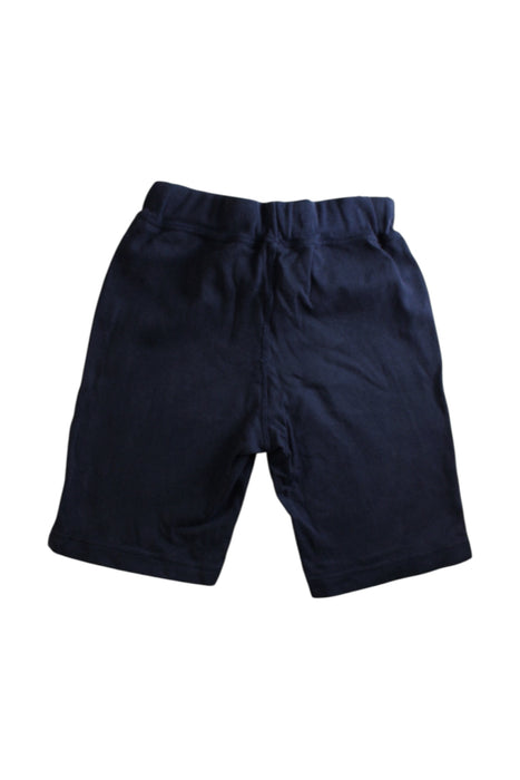 A Navy Shorts from Petit Bateau in size 6T for boy. (Back View)