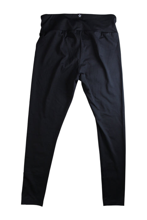 A Black Leggings from Converse in size 10Y for girl. (Back View)