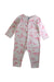 A White Onesies from Petit Bateau in size 2T for girl. (Front View)