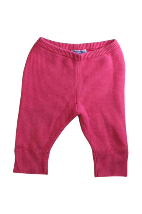 A Pink Casual Pants from Jacadi in size 3-6M for girl. (Front View)