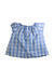 A Blue Sleeveless Tops from Bonpoint in size 6-12M for girl. (Back View)