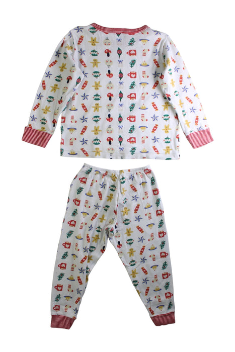 A Multicolour Pyjama Sets from Petit Bateau in size 3T for girl. (Back View)