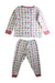A Multicolour Pyjama Sets from Petit Bateau in size 3T for girl. (Back View)