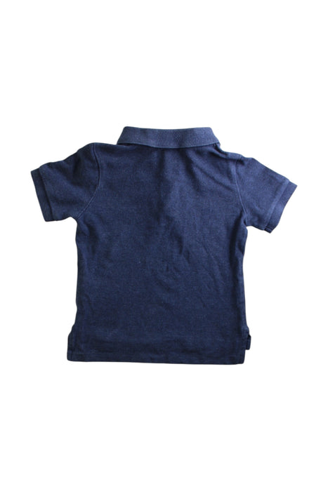 A Navy Short Sleeve Polos from Ralph Lauren in size 12-18M for boy. (Back View)