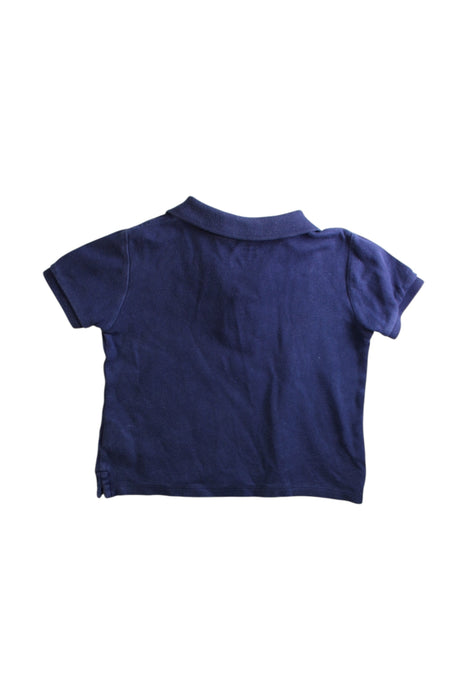 A Navy Short Sleeve Polos from Ralph Lauren in size 12-18M for boy. (Back View)
