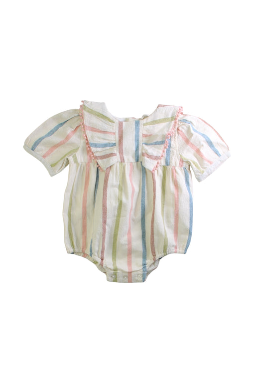 A Multicolour Short Sleeve Bodysuits from Gocco in size 12-18M for girl. (Front View)