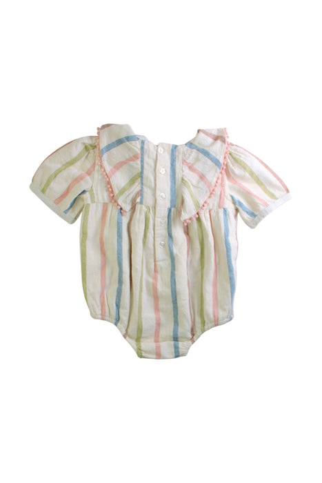A Multicolour Short Sleeve Bodysuits from Gocco in size 12-18M for girl. (Back View)