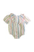 A Multicolour Short Sleeve Bodysuits from Gocco in size 12-18M for girl. (Back View)