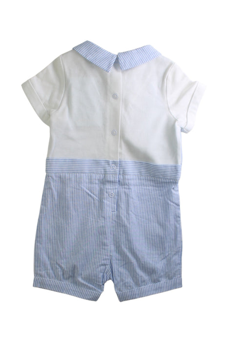 A Blue Short Sleeve Rompers from Nicholas & Bears in size 6-12M for boy. (Back View)