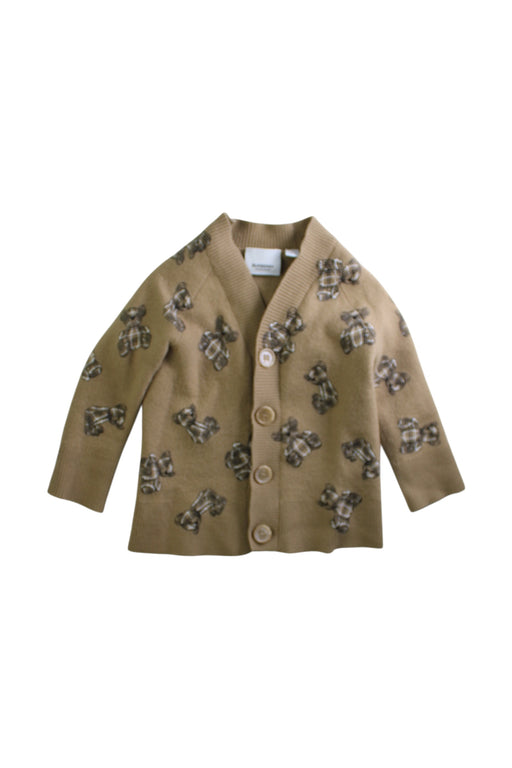 A Brown Cardigans from Burberry in size 3T for neutral. (Front View)