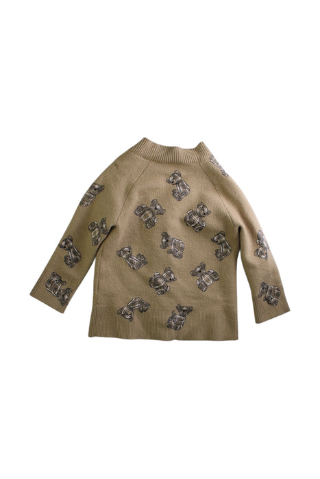 A Brown Cardigans from Burberry in size 3T for neutral. (Back View)
