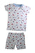 A Multicolour Pyjama Sets from Kissy Kissy in size 6T for boy. (Front View)