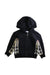 A Black Lightweight Jackets from Burberry in size 3T for boy. (Front View)