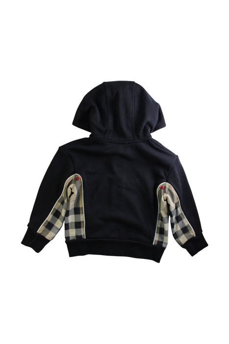 A Black Lightweight Jackets from Burberry in size 3T for boy. (Back View)