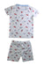 A Multicolour Pyjama Sets from Kissy Kissy in size 4T for boy. (Back View)