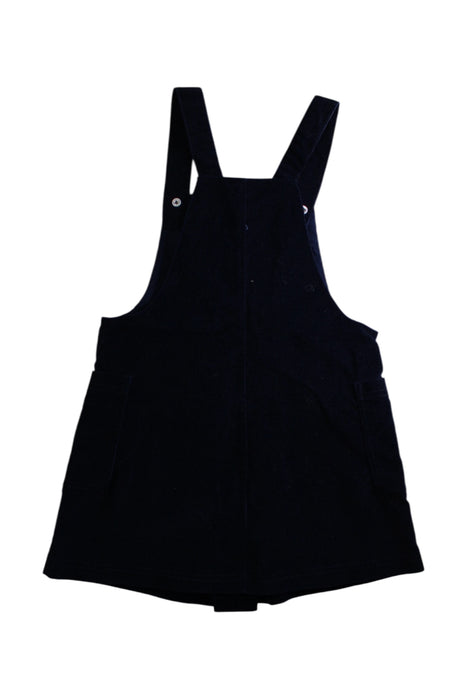 A Black Overall Dresses from Jacadi in size 6T for girl. (Back View)