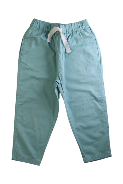 A Blue Casual Pants from Petit Bateau in size 3T for boy. (Front View)