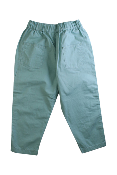 A Blue Casual Pants from Petit Bateau in size 3T for boy. (Back View)