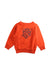 A Orange Crewneck Sweatshirts from Petit Bateau in size 3T for neutral. (Front View)