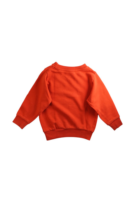 A Orange Crewneck Sweatshirts from Petit Bateau in size 3T for neutral. (Back View)