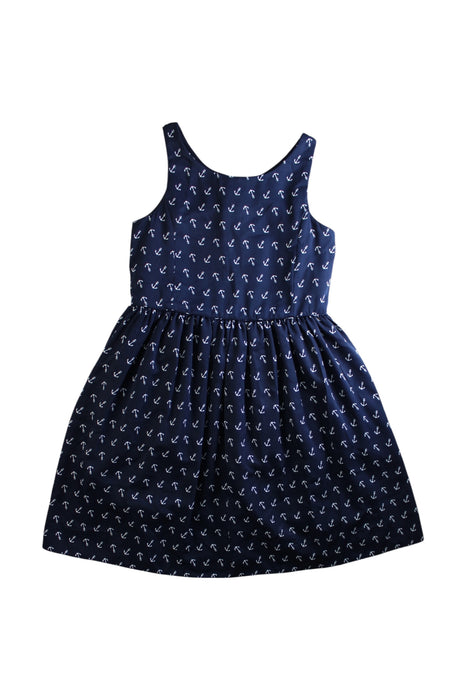 A Navy Mid Skirts from Polo Ralph Lauren in size 5T for girl. (Front View)