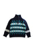 A Navy Knit Sweaters from Jacadi in size 4T for boy. (Front View)