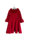A Red Long Sleeve Dresses from Janie & Jack in size 6T for girl. (Front View)