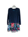A Blue Long Sleeve Dresses from Desigual in size 5T for girl. (Back View)