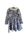 A Blue Long Sleeve Dresses from Janie & Jack in size 5T for girl. (Back View)