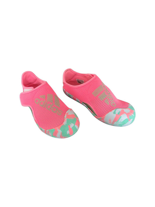 A Pink Slip Ons from Adidas in size 6T for neutral. (Back View)