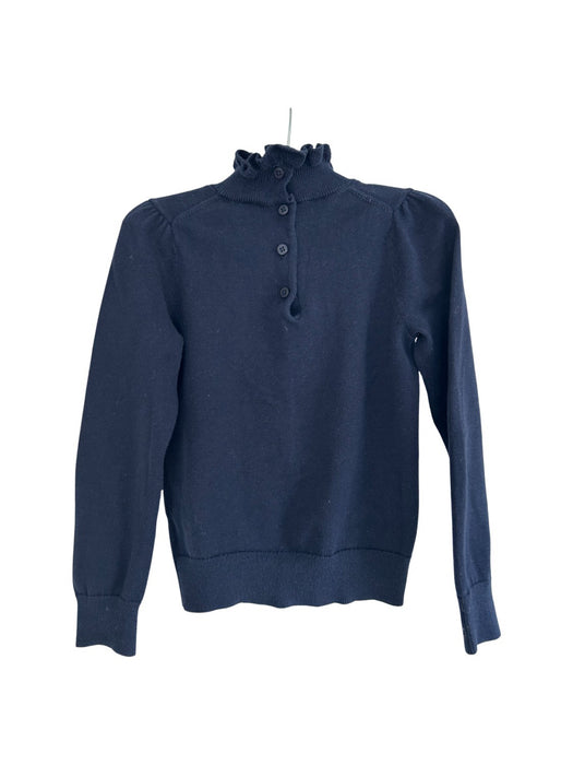 A Navy Knit Sweaters from Janie & Jack in size 5T for girl. (Back View)