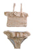 A Peach Bikinis from India & Grace in size 12-18M for girl. (Front View)