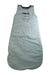 A Green Sleepsacs from Little Crevette in size 6-12M for neutral. (Front View)
