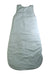A Green Sleepsacs from Little Crevette in size 6-12M for neutral. (Back View)