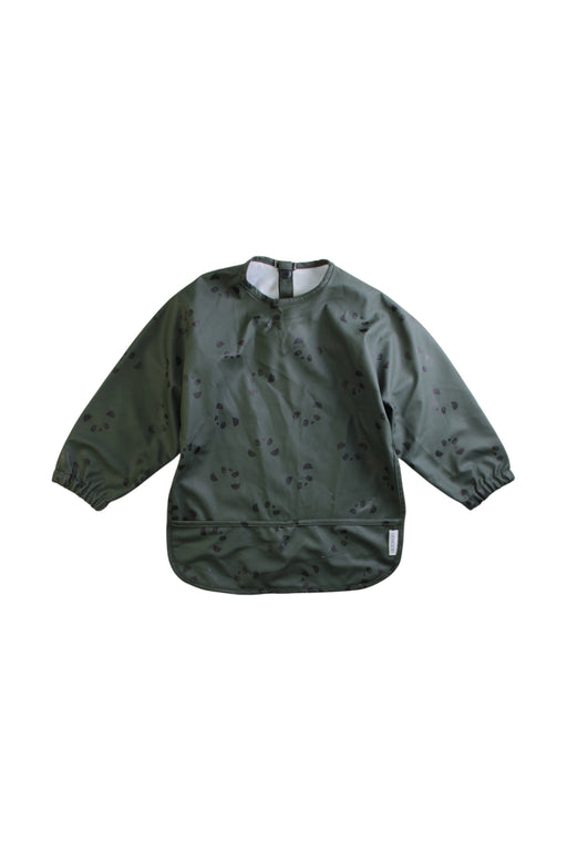 A Green Bibs from Liewood in size 12-18M for neutral. (Front View)