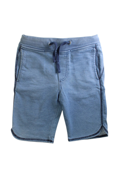 A Blue Shorts from Molo in size 5T for boy. (Front View)