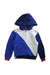A Blue Zippered Sweatshirts from Polo Ralph Lauren in size 5T for boy. (Front View)