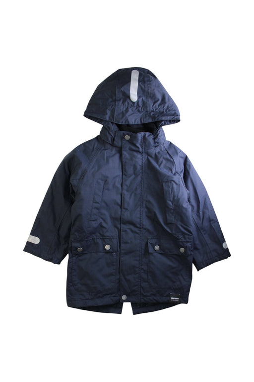 A Navy Rain Jackets from Tretorn in size 4T for boy. (Front View)