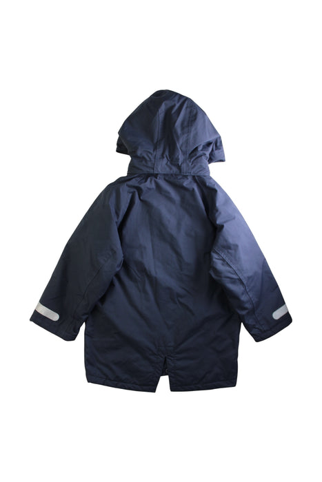 A Navy Rain Jackets from Tretorn in size 4T for boy. (Back View)