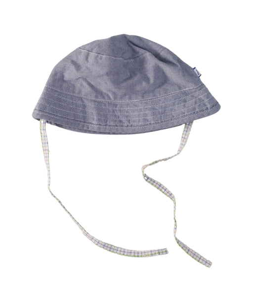 A Blue Sun Hats from Jacadi in size O/S for boy. (Front View)