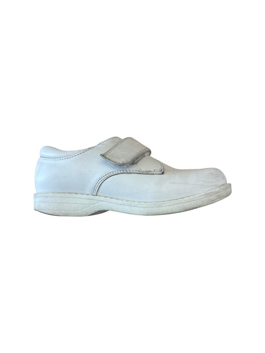 A White Dress Shoes from Dr. Kong in size 6T for neutral. (Back View)
