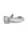 A White Dress Shoes from Dr. Kong in size 4T for girl. (Back View)