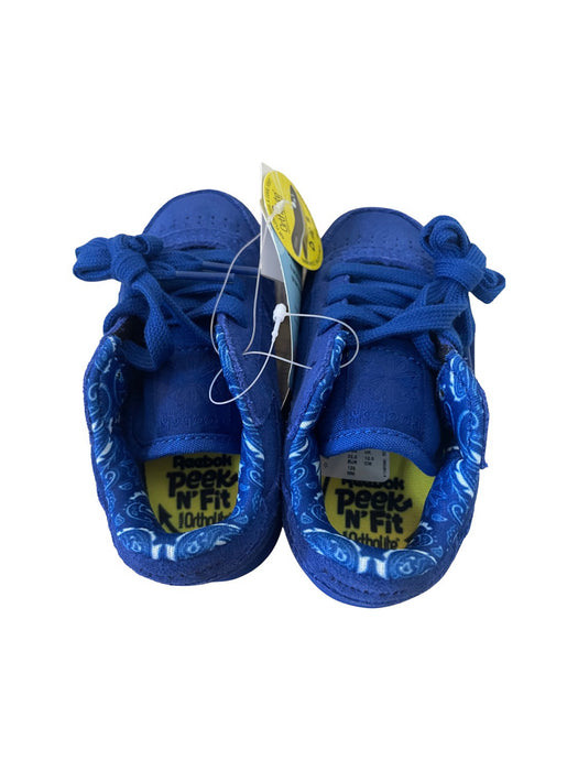 A Blue Sneakers from Reebok in size 18-24M for neutral. (Back View)