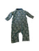 A Green Long Sleeve Rompers from Petit Bateau in size 18-24M for boy. (Back View)