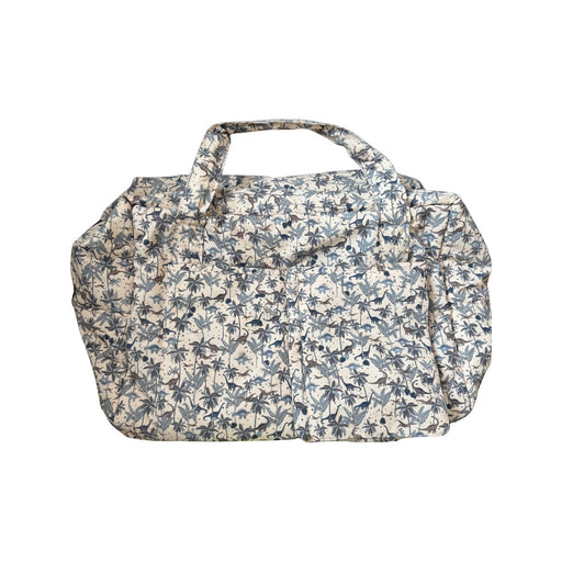 A Blue Diaper Bags from Konges Sløjd in size Newborn for neutral. (Front View)