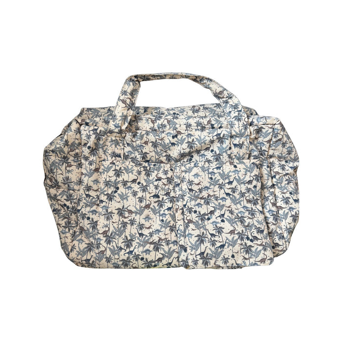 A Blue Diaper Bags from Konges Sløjd in size Newborn for neutral. (Front View)