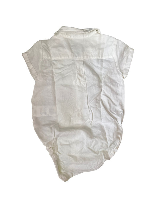 A White Short Sleeve Bodysuits from Fendi in size 6-12M for neutral. (Back View)