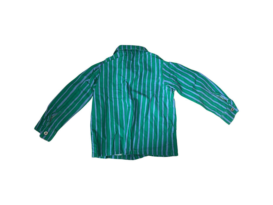 A Green Long Sleeve Shirts from Marimekko in size 2T for boy. (Back View)