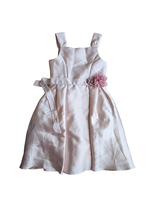 A Pink Sleeveless Dresses from Monsoon in size 8Y for girl. (Front View)